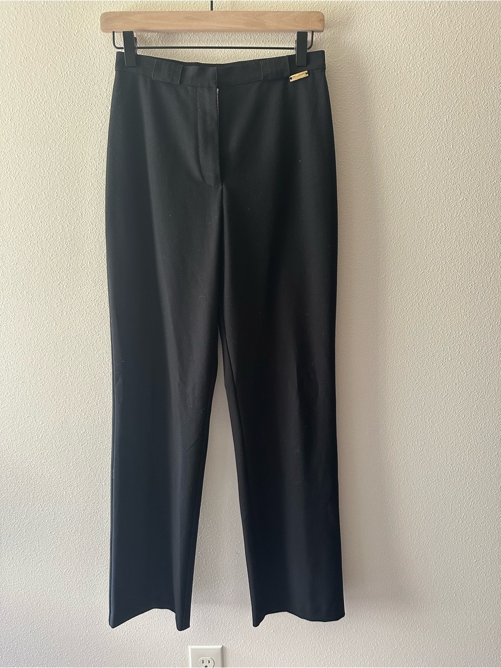 Vintage 2002 St. John Sport by Marie Gray black trousers dress pants size 2